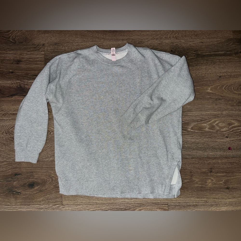Victoria’s Secret gray sweatshirt